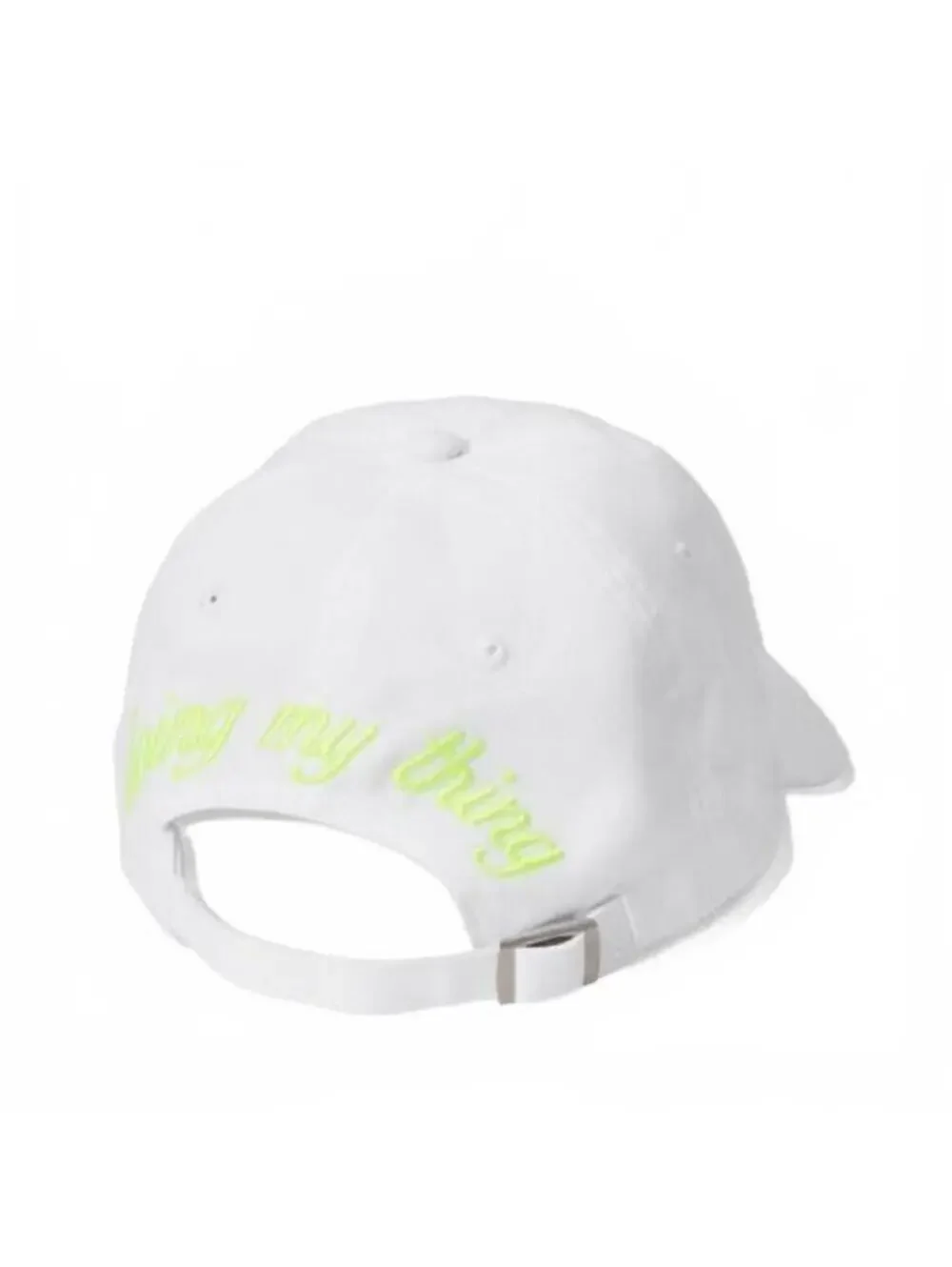 Victoria's Secret Pink Hat Baseball Cap Doing My Thing Adjustable Logo OS NWT